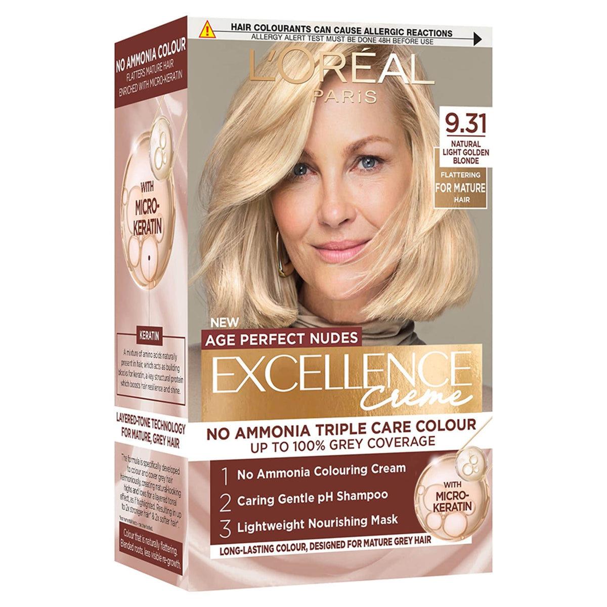 L'oreal Excellence Age Perfect Nudes 9.31 by L'ORÉAL