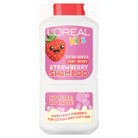 L'oreal Kids Berry Strawberry Shampoo 310ml by L'ORÉAL at The British Vault
