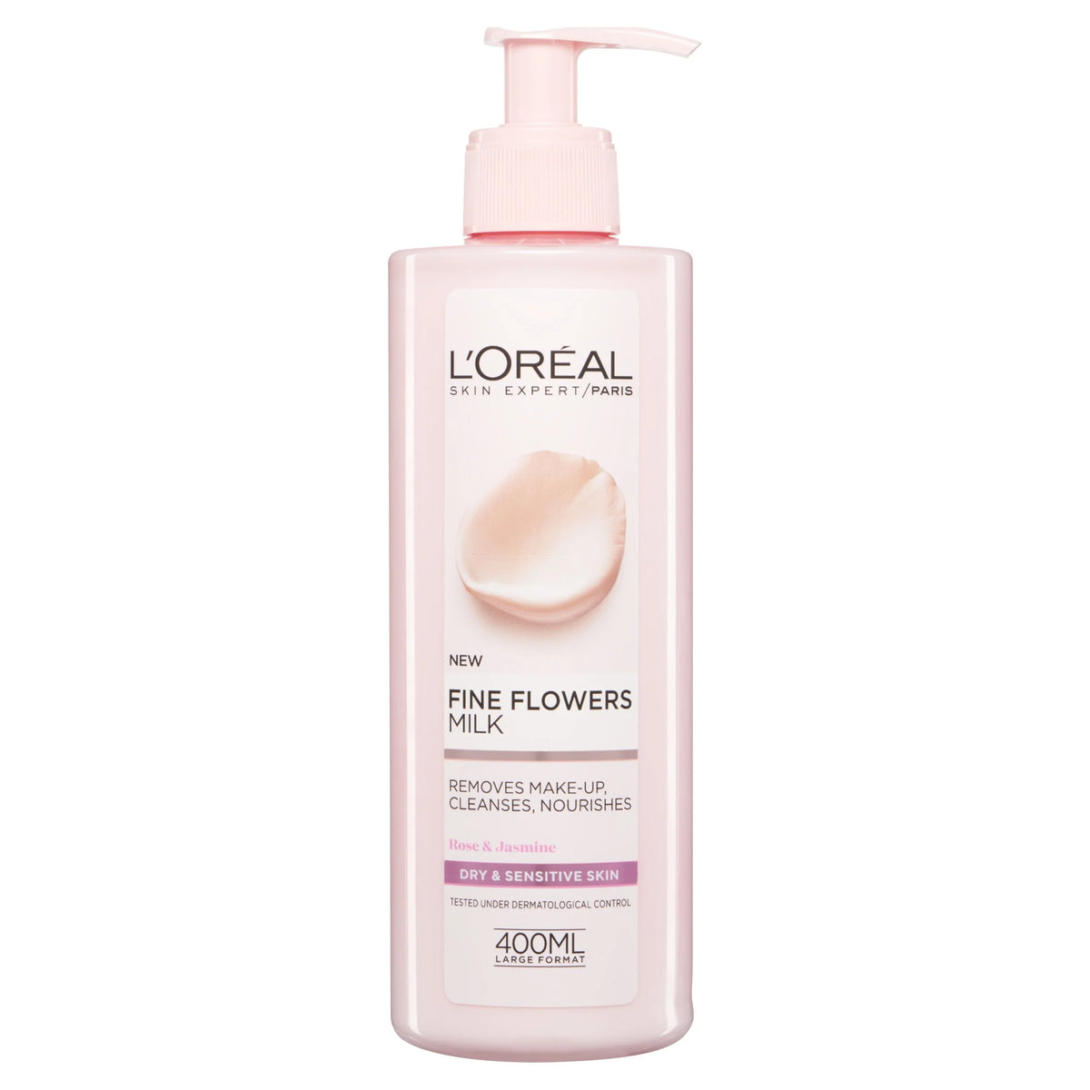 L'oreal Paris Flowers Cleansing Milk Dry by DERMO EXPERTISE