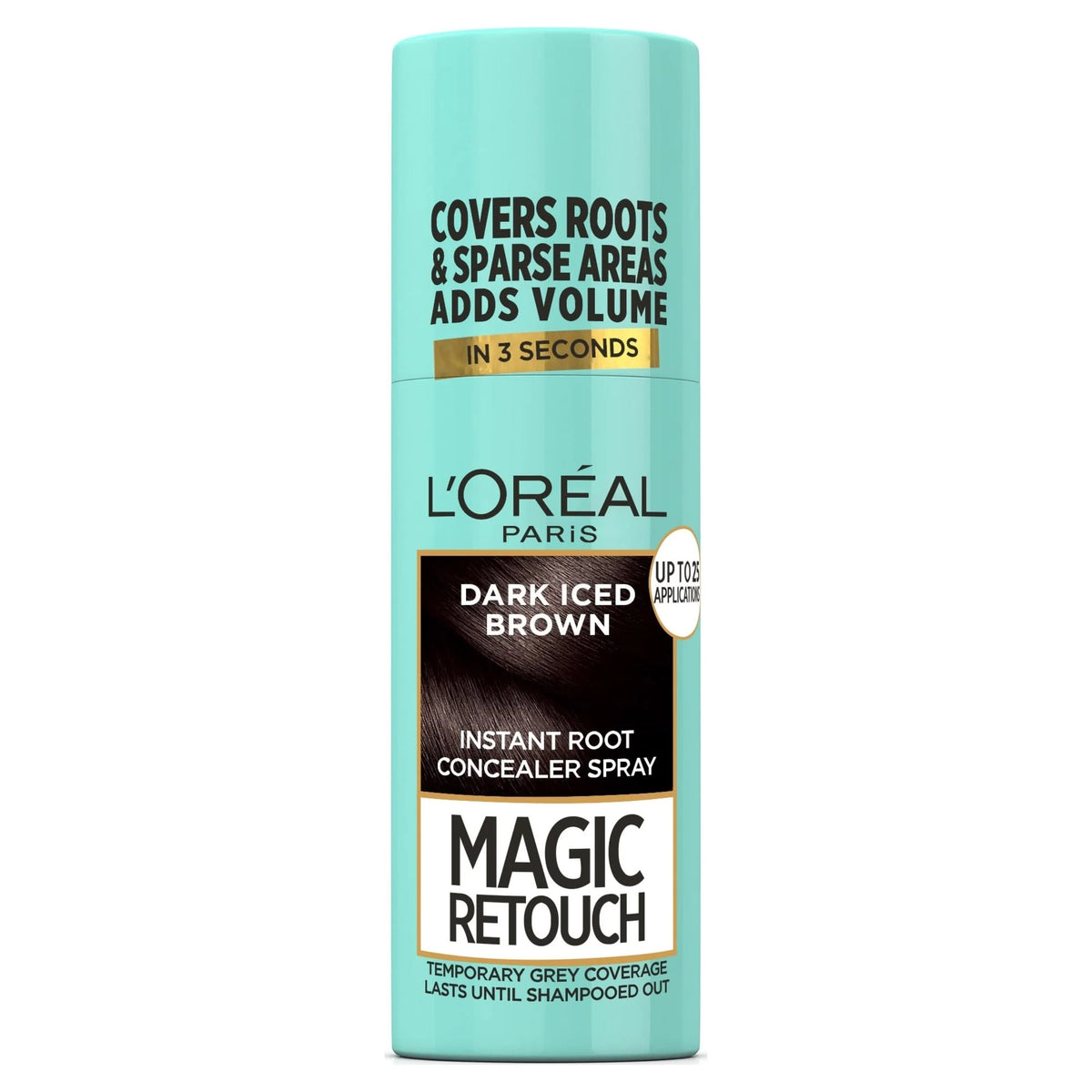 L'oreal Paris Magic Retouch 8 Dark Iced Brown Root Touch Up Spray