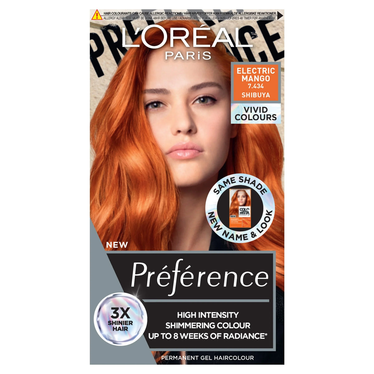 L'oreal Paris Preference Vivids 7.46 Electric by L'ORÉAL