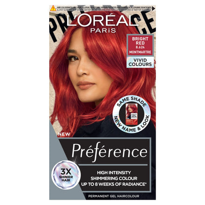 L'oreal Paris Preference Vivids 8.624 Bright Red Permanent Hair Dye UK