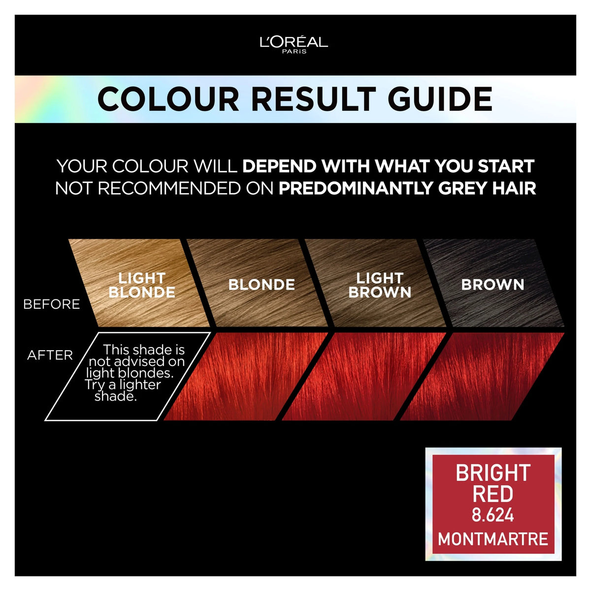 L'oreal Paris Preference Vivids 8.624 Bright Red Permanent Hair Dye UK