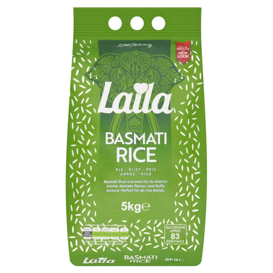 Basmati Rice 5kg by LAILA