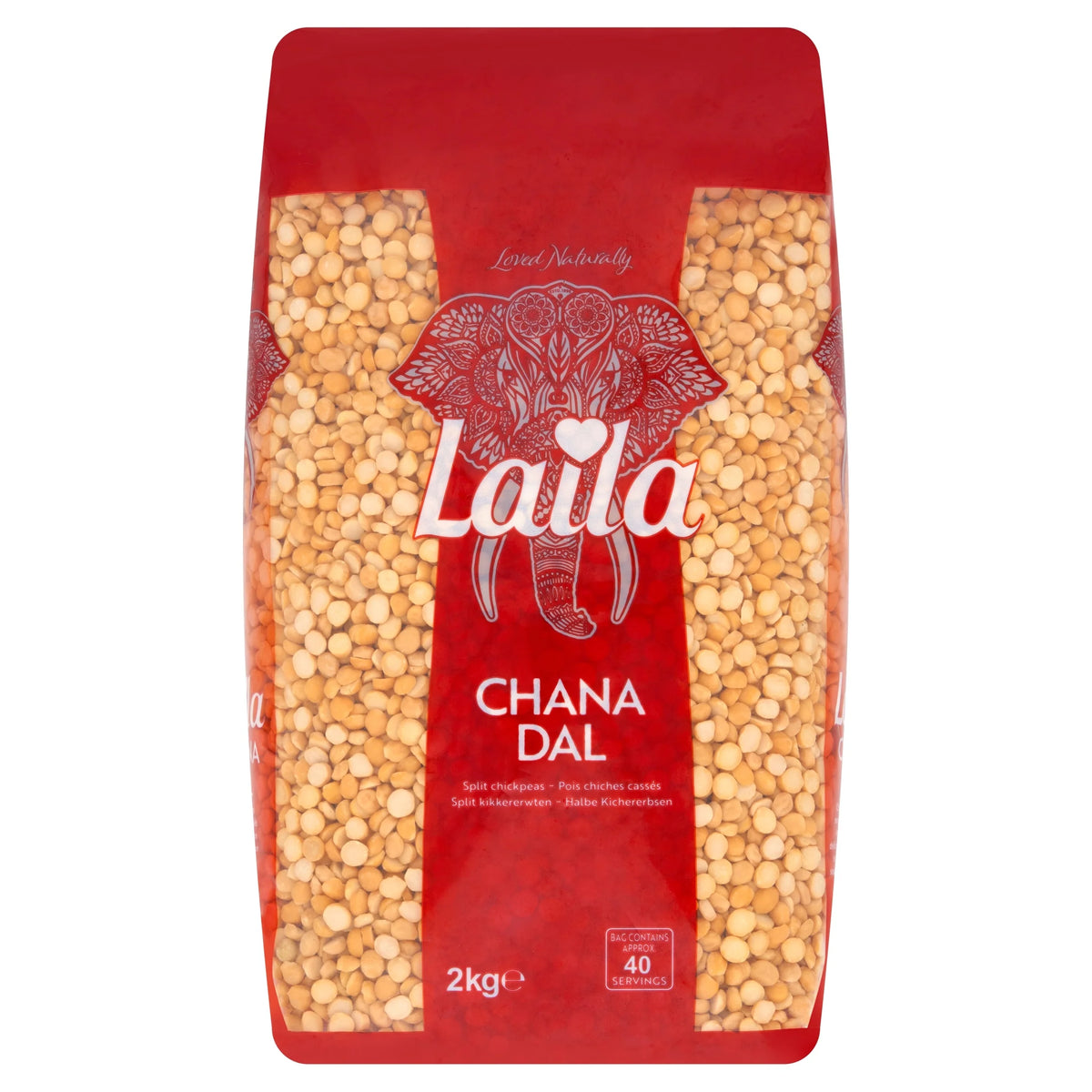 Chana Dal 2kg by LAILA