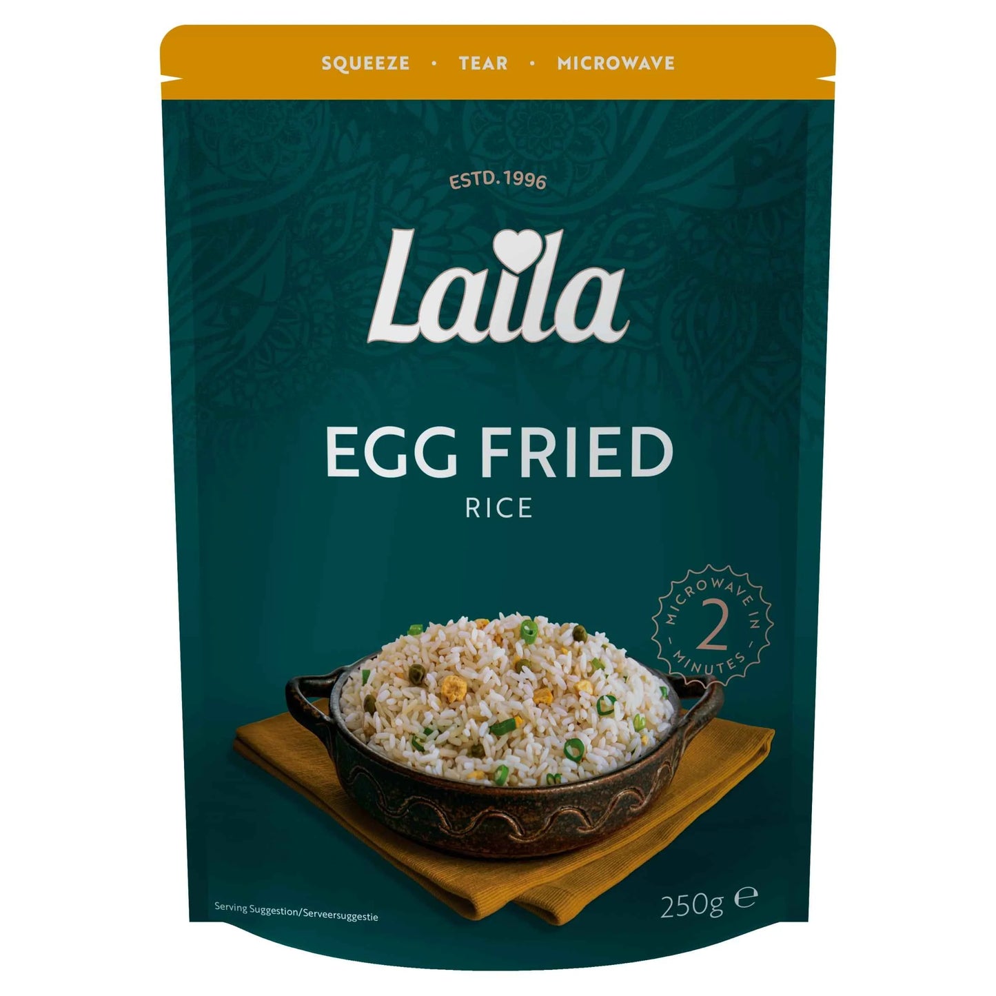 Egg Fried Microwave Rice 250g by LAILA