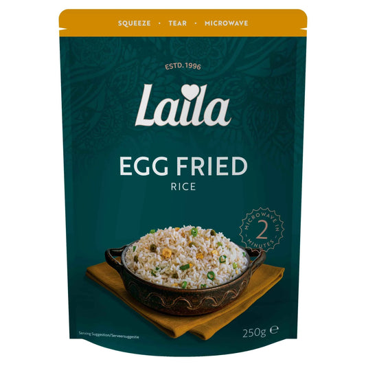 Egg Fried Microwave Rice 250g by LAILA