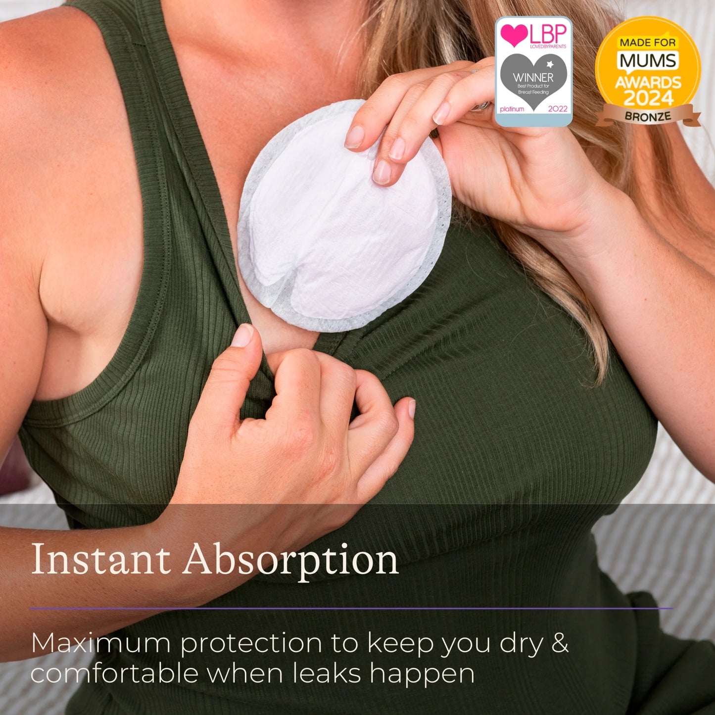 Ultra Thin Nursing Pads X60 by LANSINOH