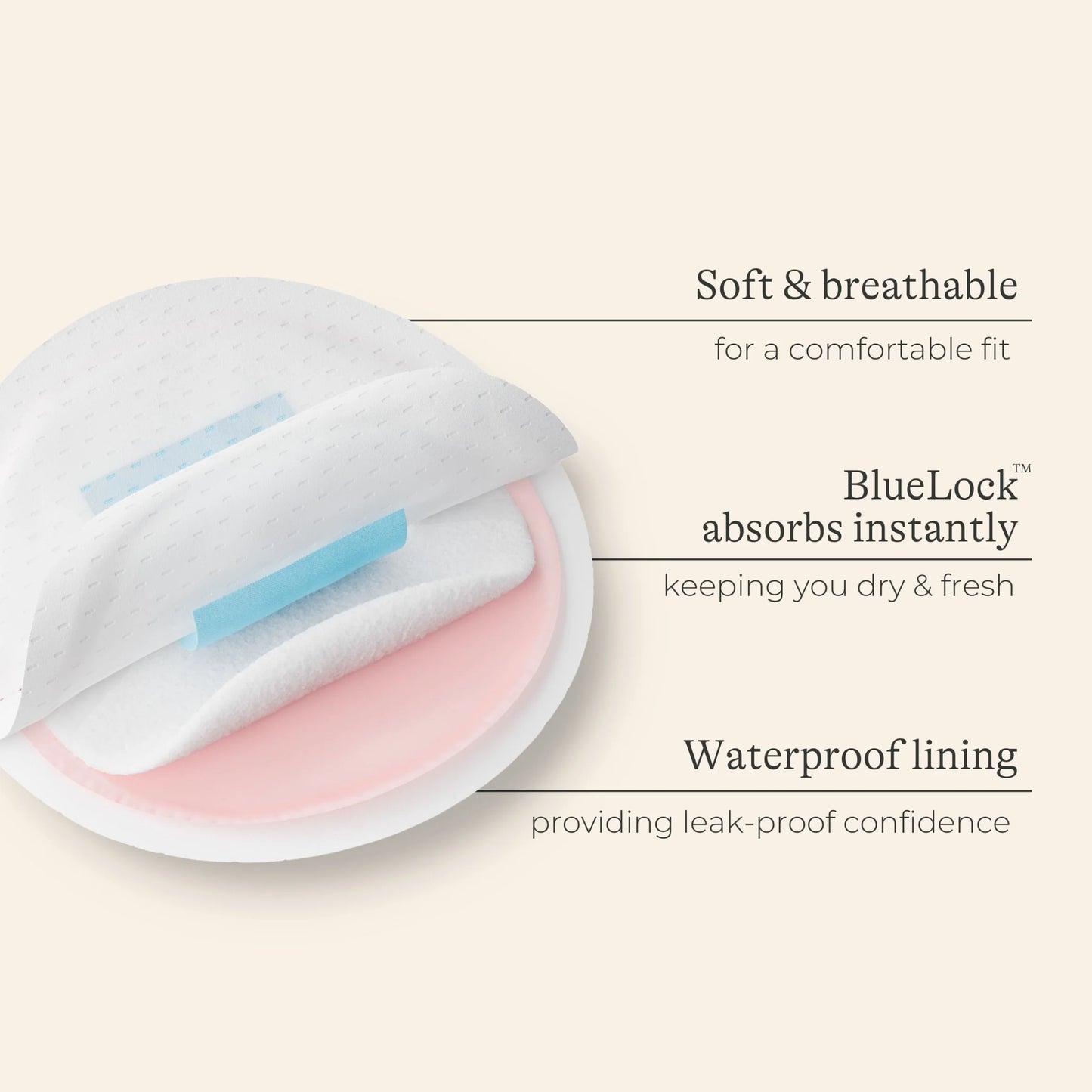Ultra Thin Nursing Pads X60 by LANSINOH