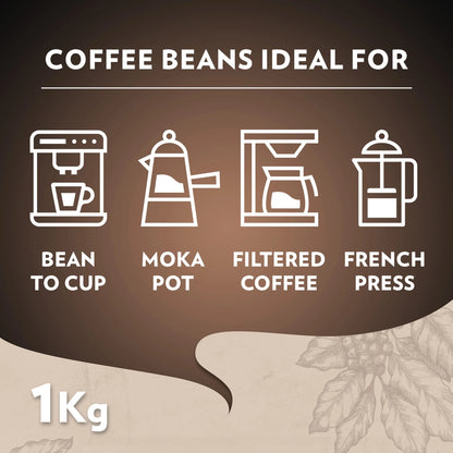 Caf Espresso Beans 1kg by LAVAZZA