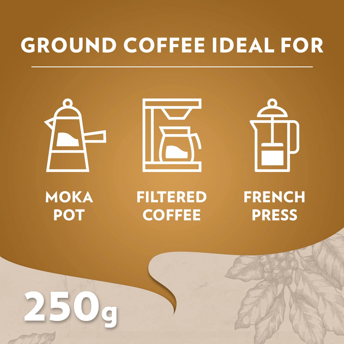Qualita Oro Coffee 250g by LAVAZZA