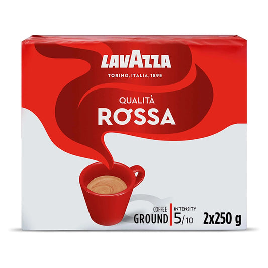 Qualita Rossa Ground Coffee 2 X 250g by LAVAZZA