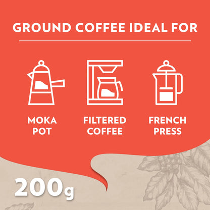 Tales Of Roma Ground Coffee 200g by LAVAZZA