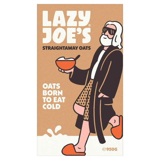 Straightaway Oats 950g by LAZY JOE'S