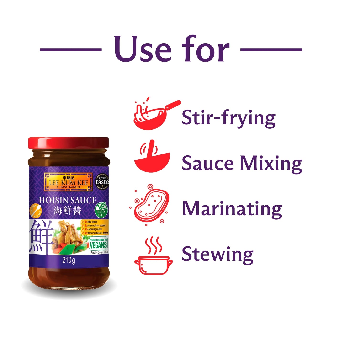 Hoisin Sauce 210g by LEE KUM KEE