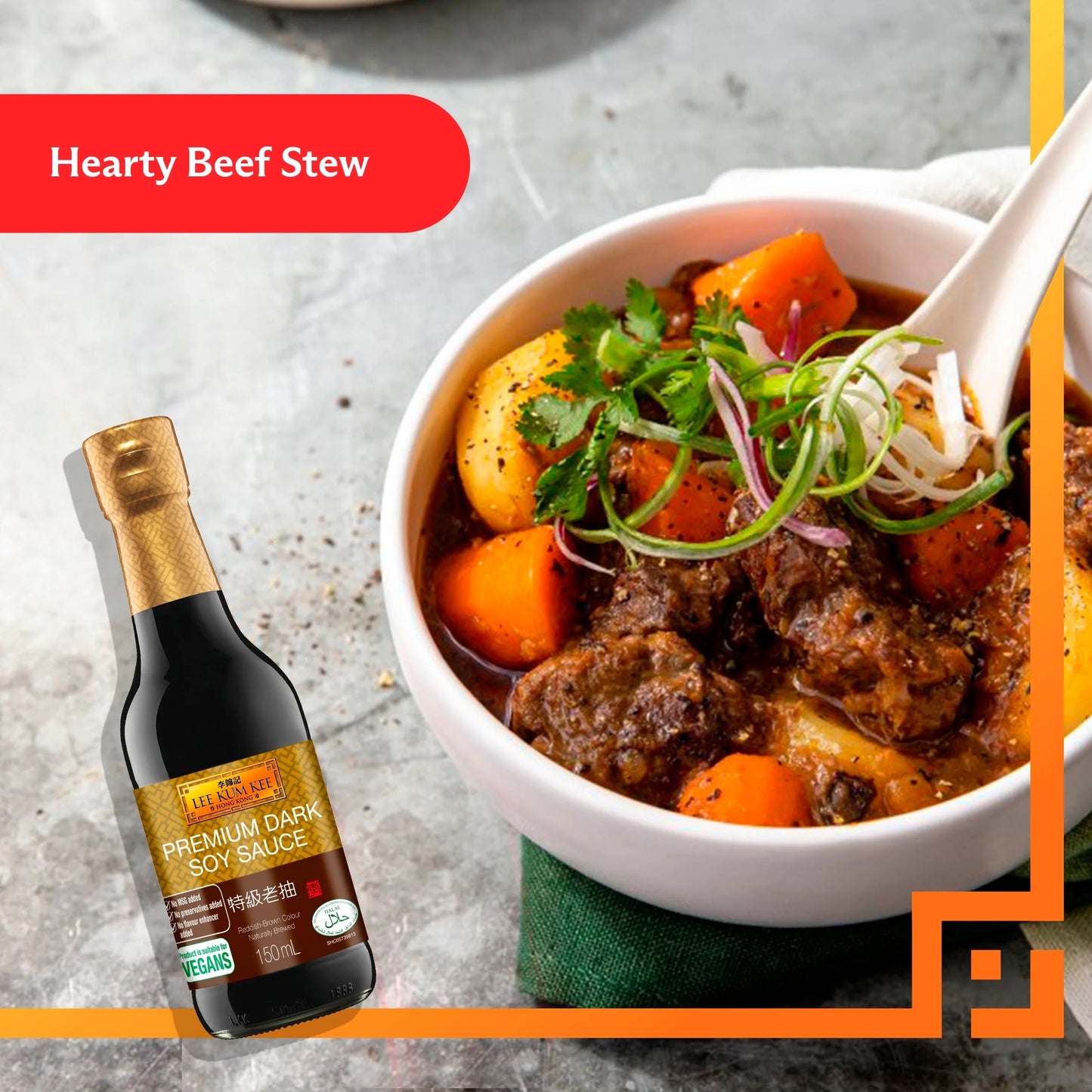 Premium Dark Soy Sauce 150ml by LEE KUM KEE