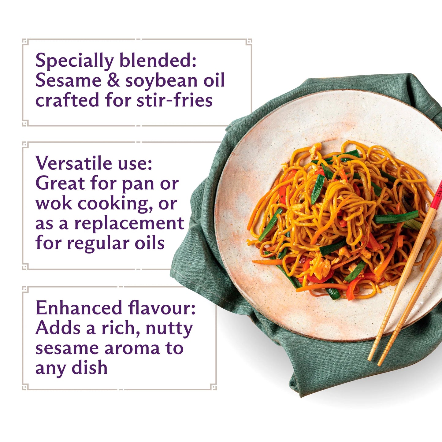 Sesame Wok Oil 207ml by LEE KUM KEE