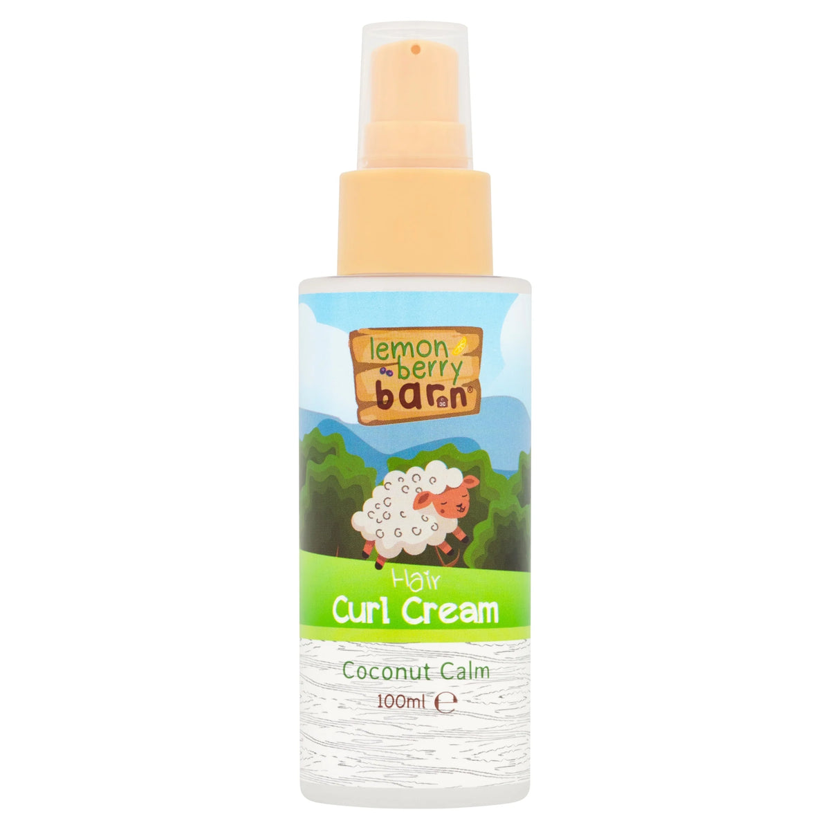 Hair Curl Cream Coconut Calm by Lemon Berry Barn
