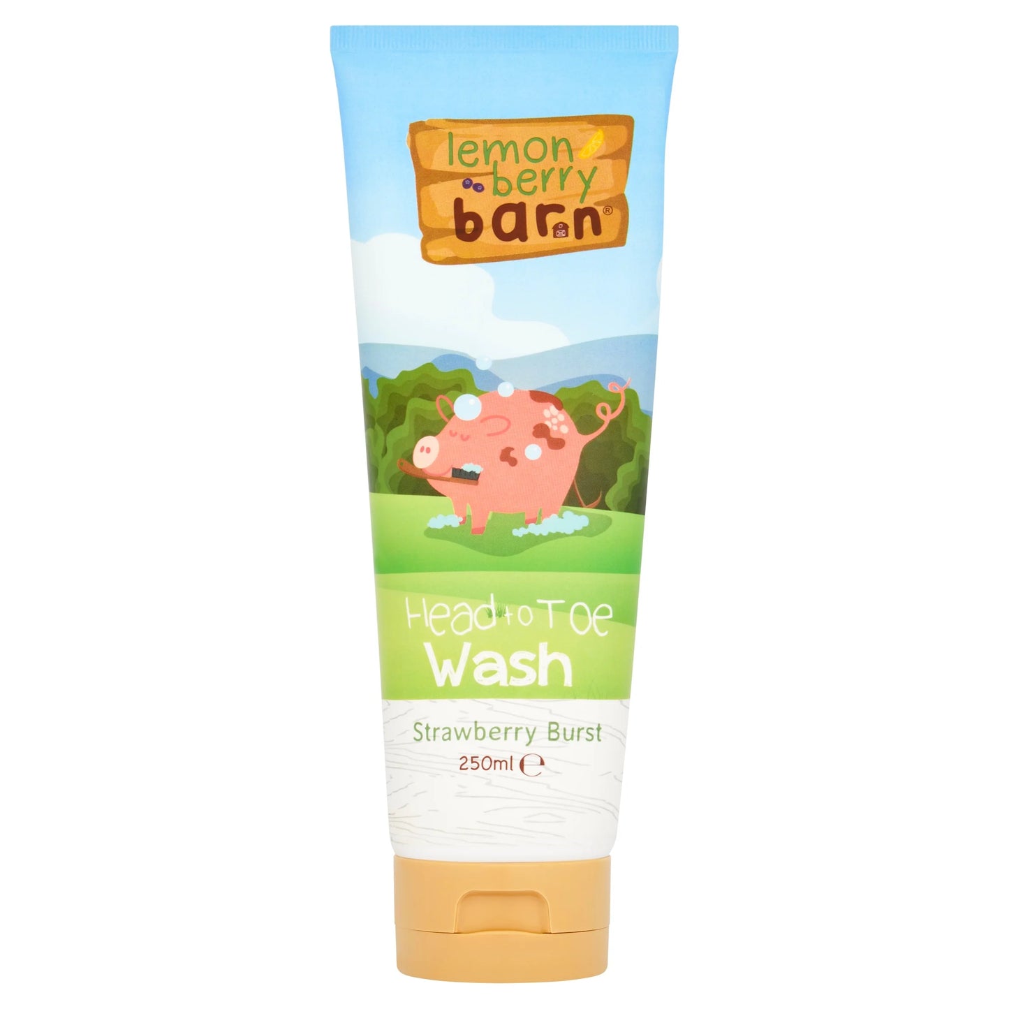 Head To Toe Wash Strawberry by Lemon Berry Barn