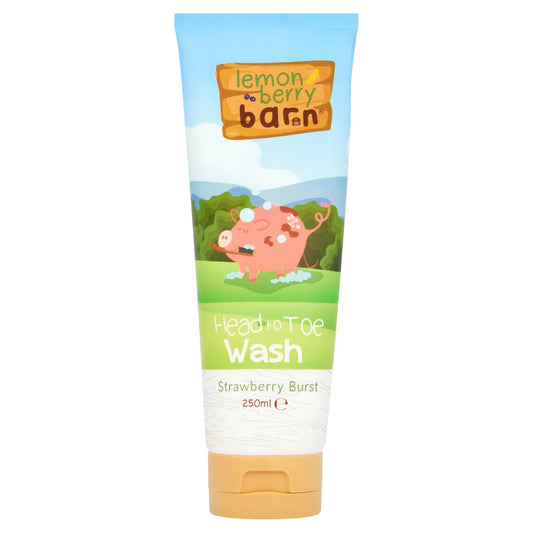Head To Toe Wash Strawberry by Lemon Berry Barn