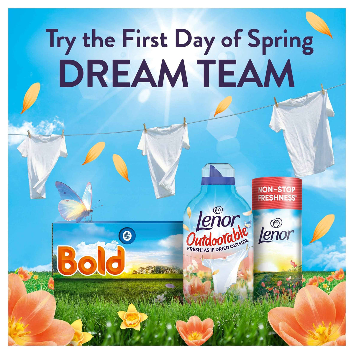 Outdoorable Fabric Conditioner First by Lenor