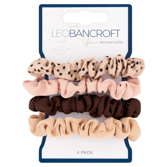 Mini Scrunchies Assort 4 Pack by LEO BANCROFT