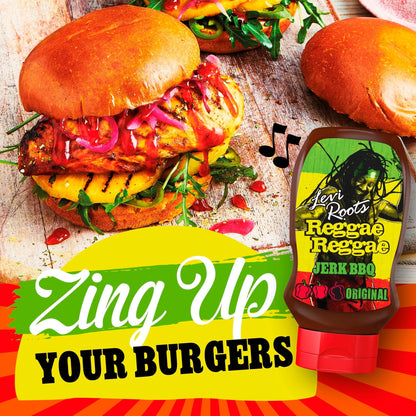 Reggae Jerk Bbq Sauce 330g by LEVI ROOTS