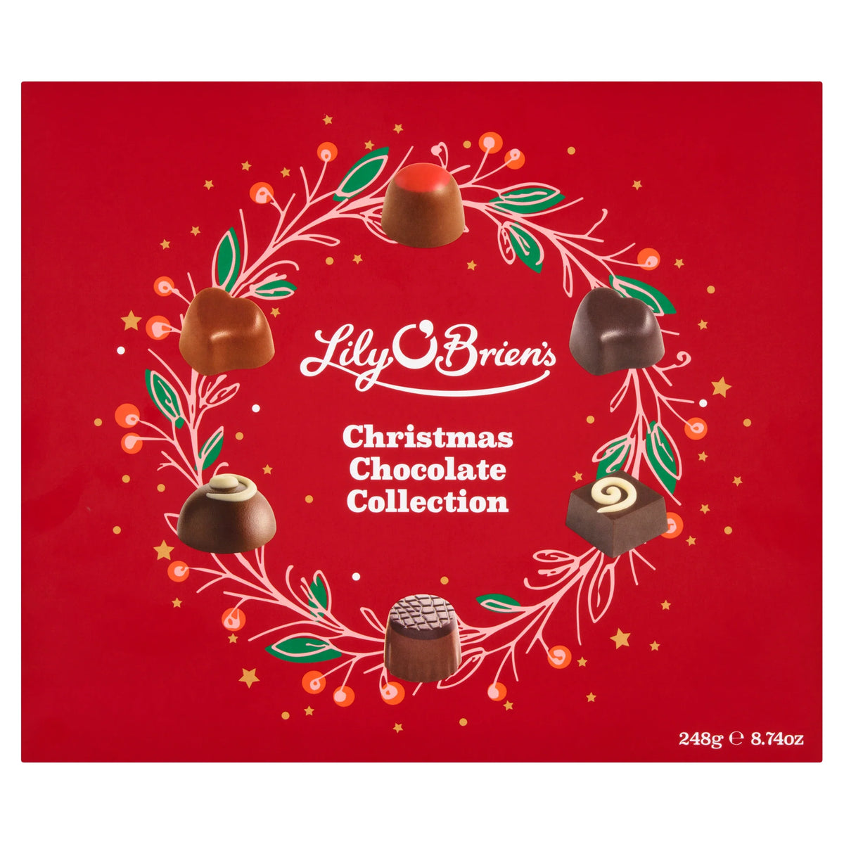 Christmas Chocolate Collection by Lily O'Brien's at The British Vault