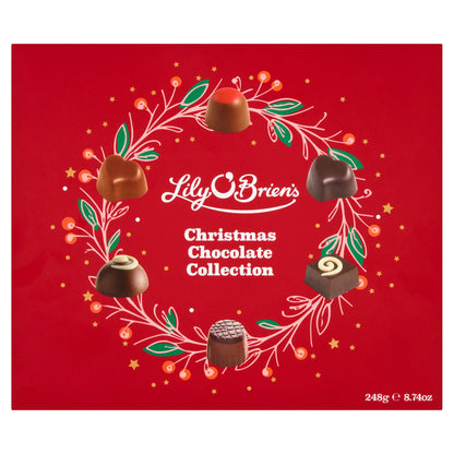 Christmas Chocolate Collection by Lily O'Brien's at The British Vault