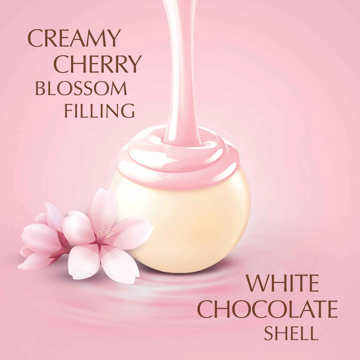 Lindt Cherry Blossom White Chocolate Truffle Box 200g by LINDOR