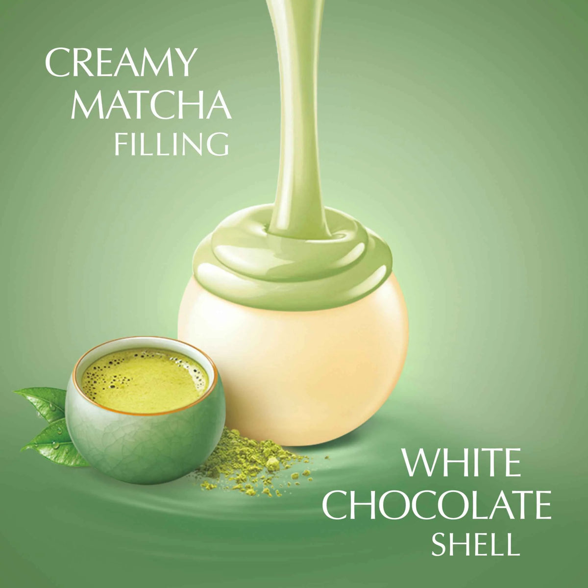 Lindt Matcha White Chocolate Truffle Box 200g by LINDOR
