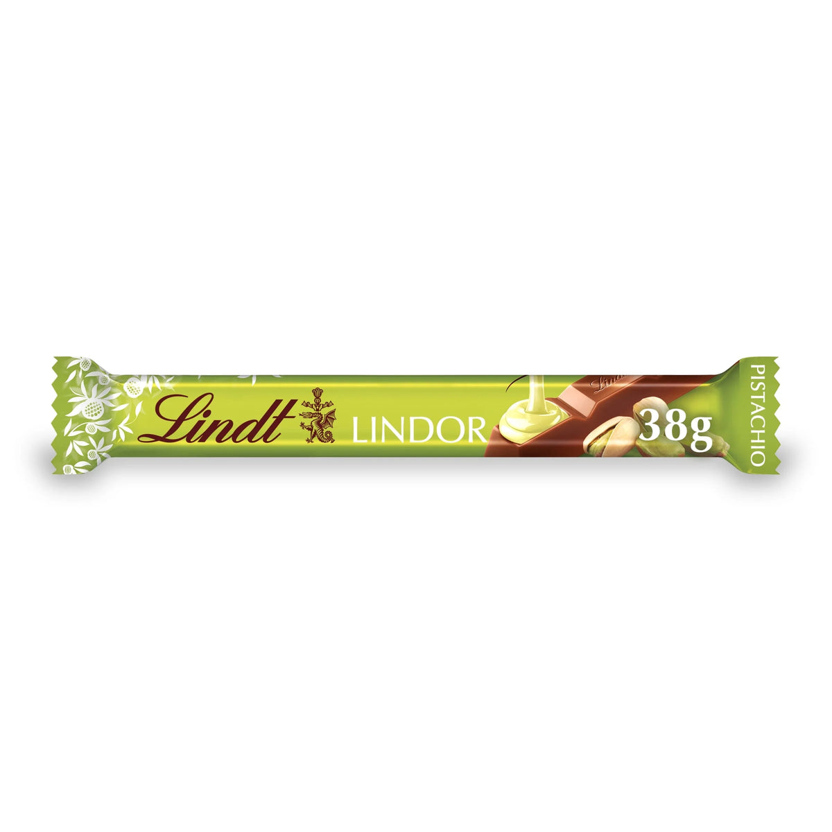 Milk Chocolate Pistachio Bar 38g by LINDOR
