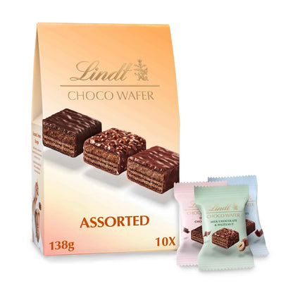 Choco Wafer Assorted Chocolate 138g by Lindt