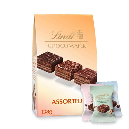Choco Wafer Assorted Chocolate 138g by Lindt