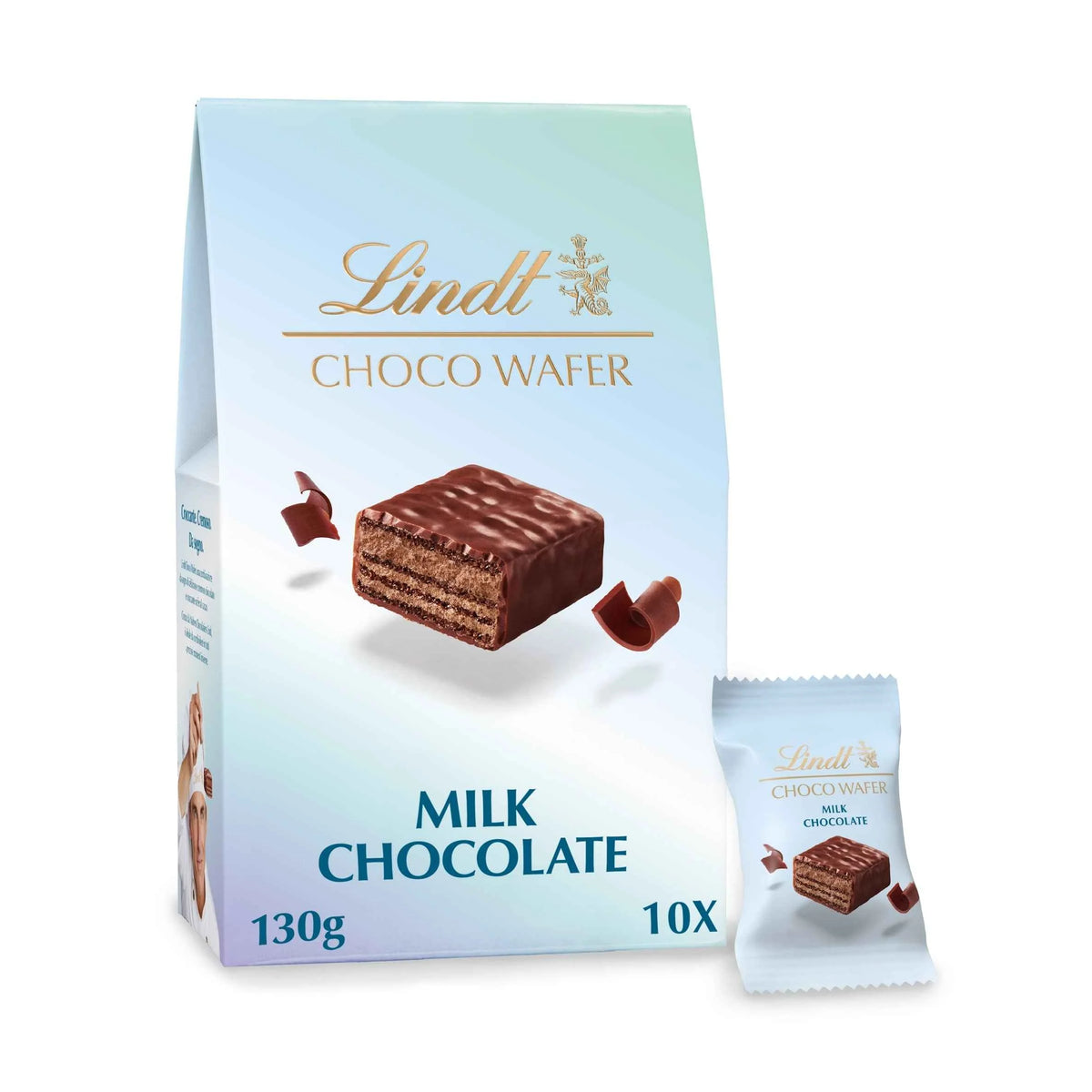 Choco Wafer Milk Chocolate 130g by Lindt