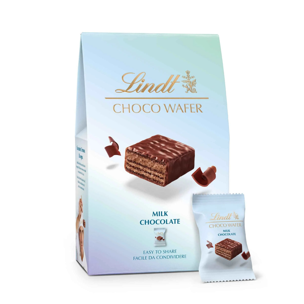 Choco Wafer Milk Chocolate 130g by Lindt
