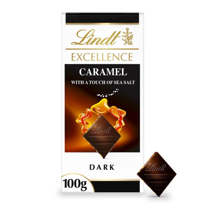Excellence Caramel With Touch Of Sea Salt 100g by Lindt