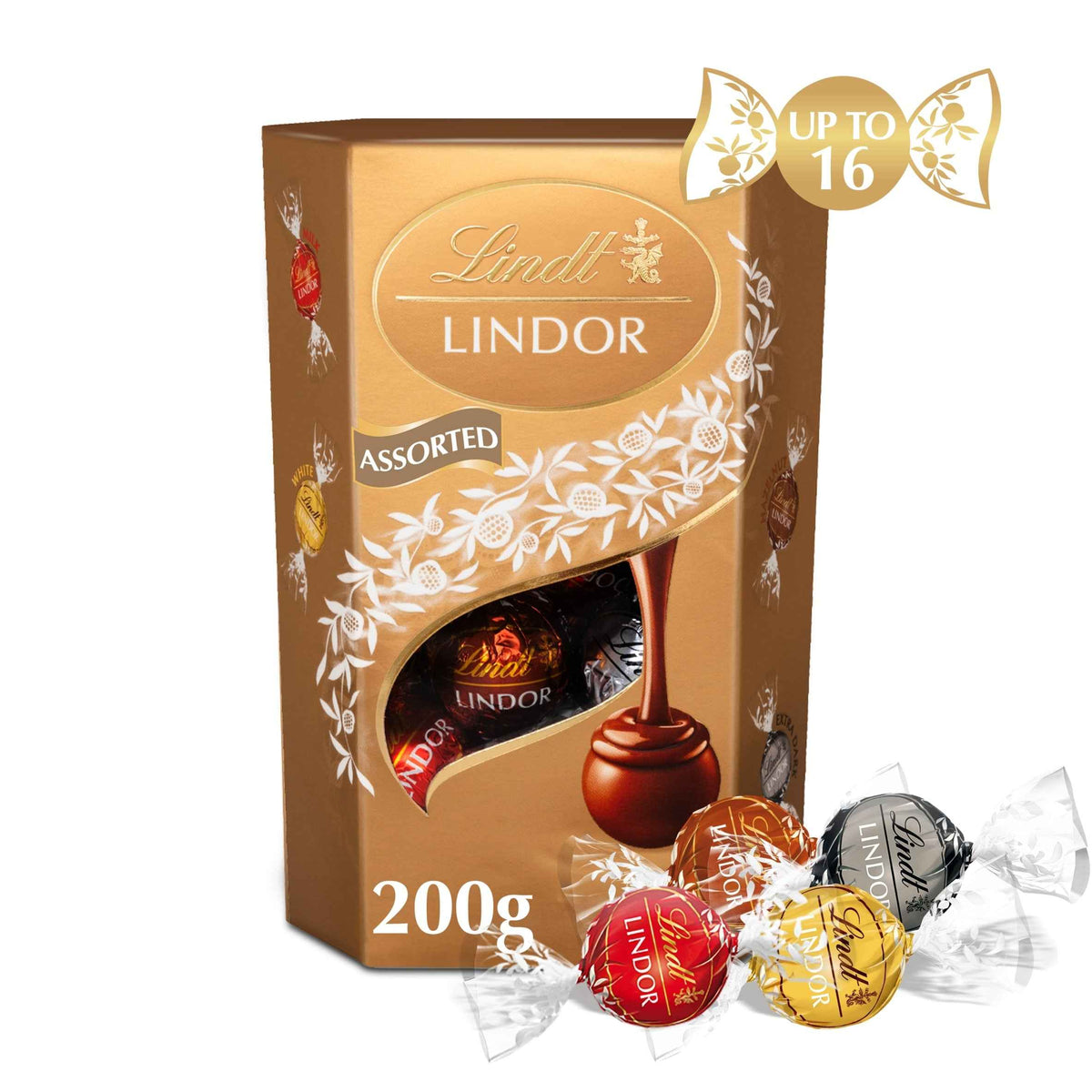 Lindor Assorted Chocolate Truffles 200g by Lindt