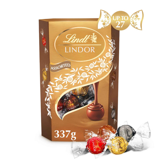 Lindor Assorted Chocolate Truffles 337g by Lindt