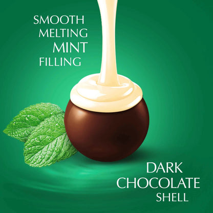 Lindor Dark Mint Chocolate Truffles 200g by Lindt