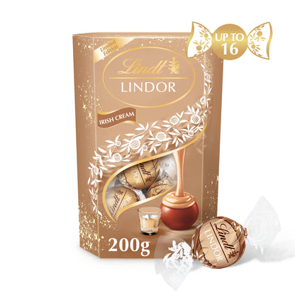 Lindor Irish Cream Milk Chocolate by Lindt at The British Vault