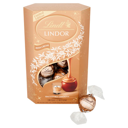 Lindor Irish Cream Milk Chocolate by Lindt at The British Vault