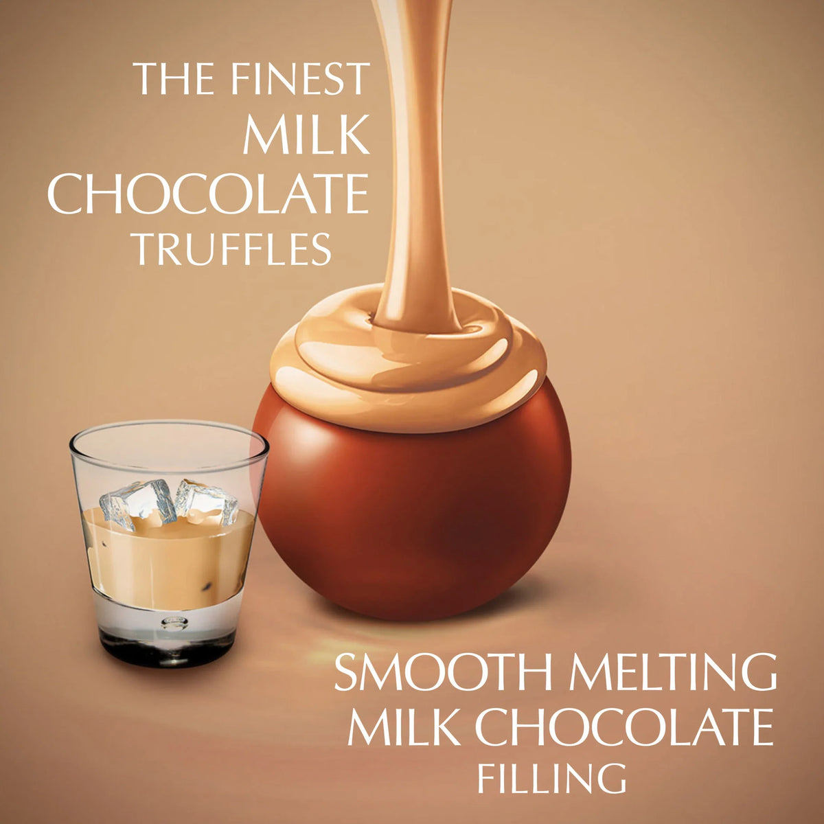 Lindor Irish Cream Milk Chocolate by Lindt at The British Vault