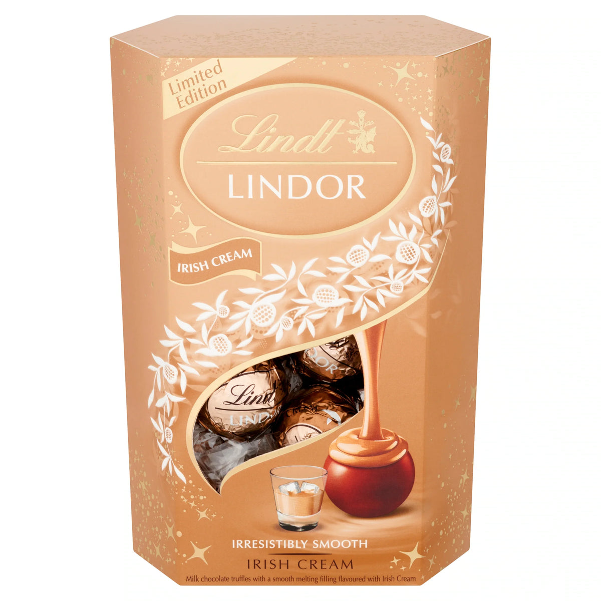 Lindor Irish Cream Milk Chocolate by Lindt at The British Vault