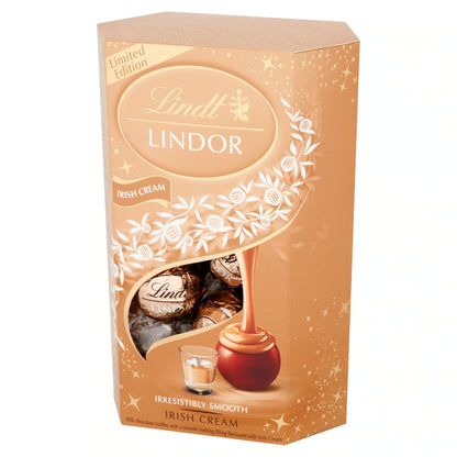 Lindor Irish Cream Milk Chocolate by Lindt at The British Vault