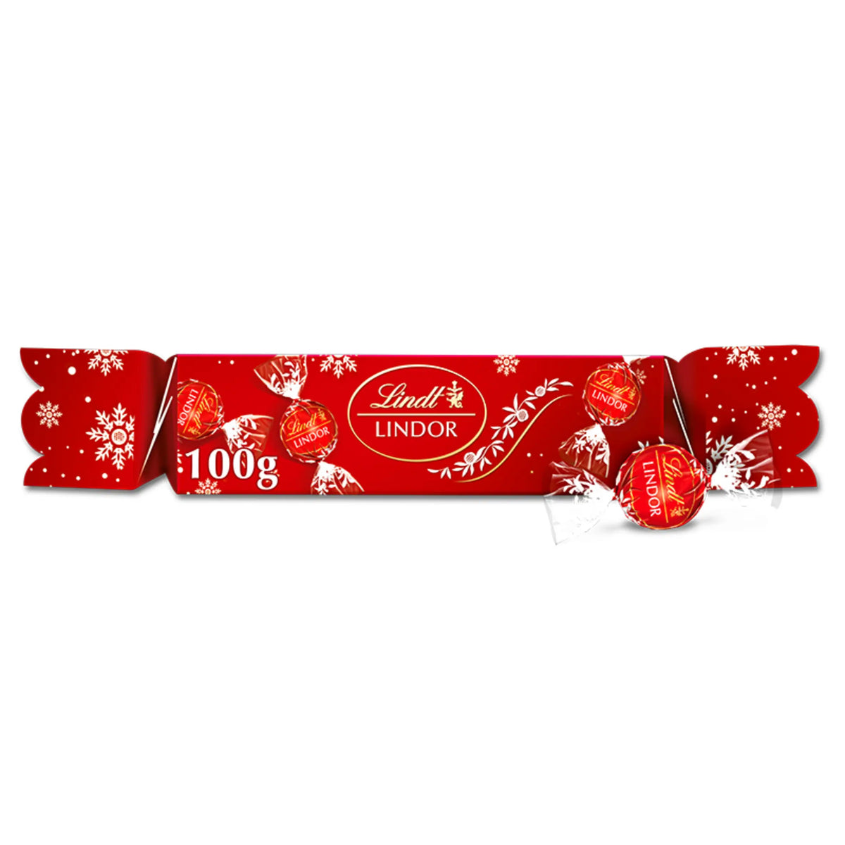Lindor Milk Chocolate Truffles Cracker by Lindt at The British Vault