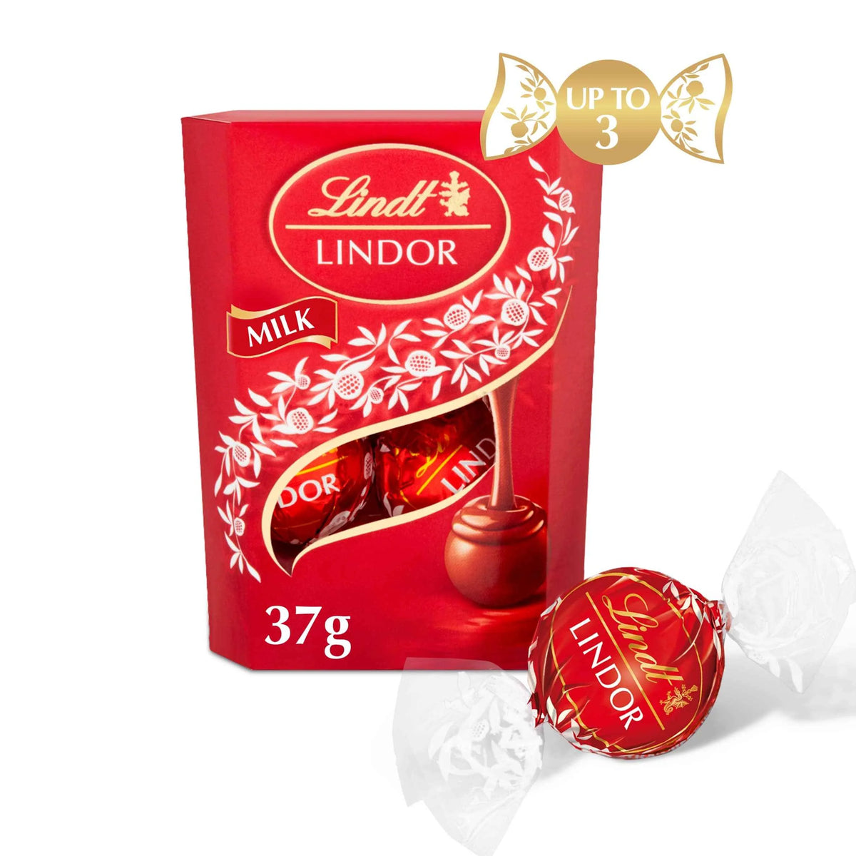 Lindor Milk Truffles 37g by Lindt