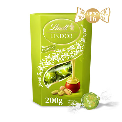 Lindor Pistachio Chocolate Truffles Uk by Lindt