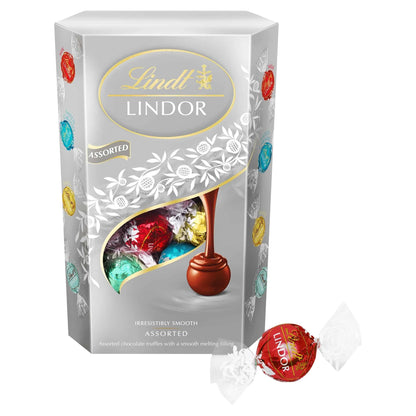 Lindt LINDOR Silver Assorted Chocolate (337g)
