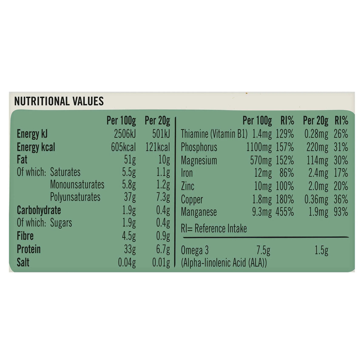 Shelled Hemp 200g by LINWOODS